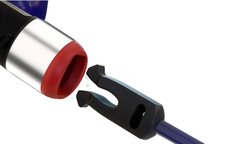 Cordon détectable clipsable
